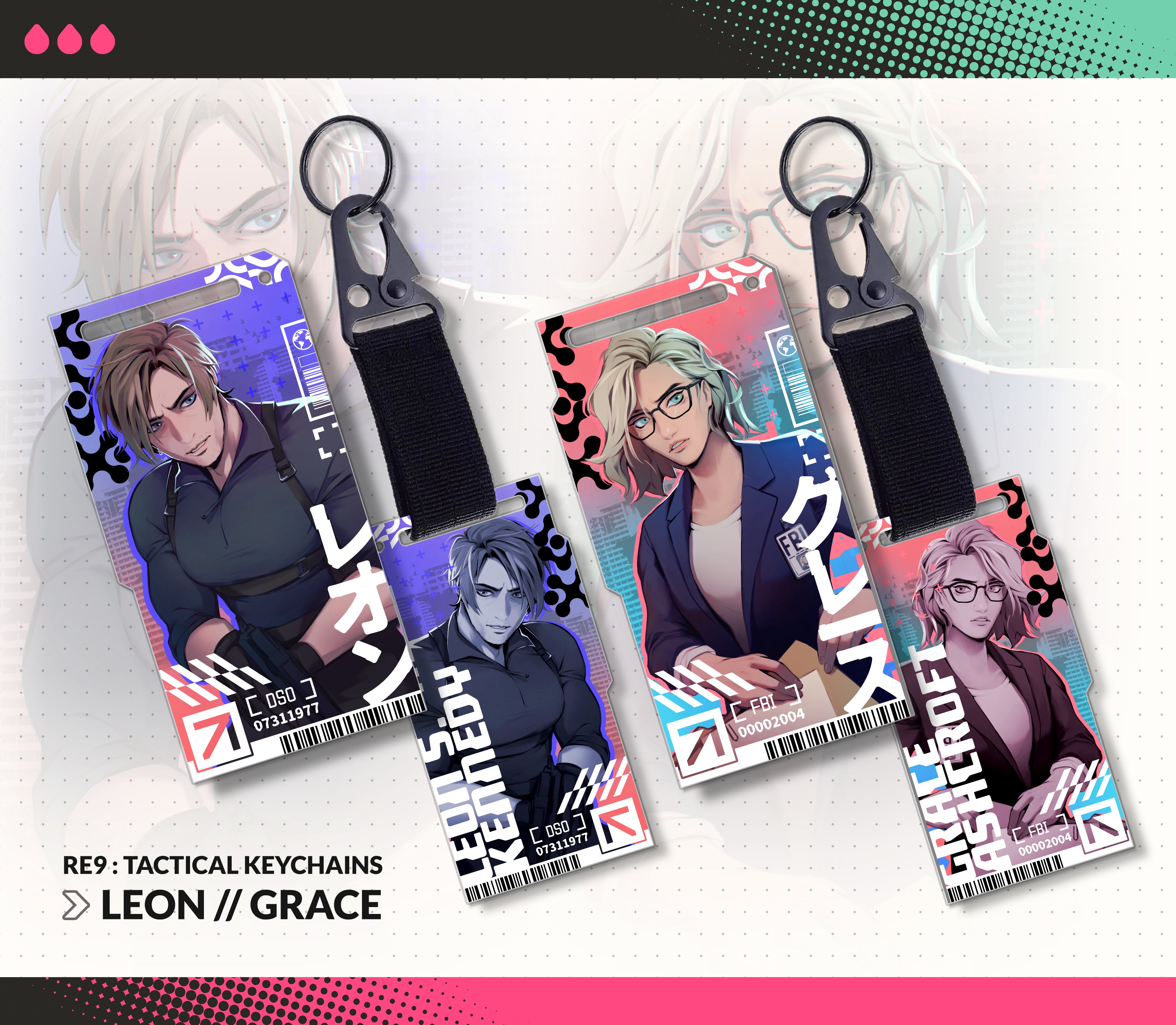 RE:9 Tactical Charms