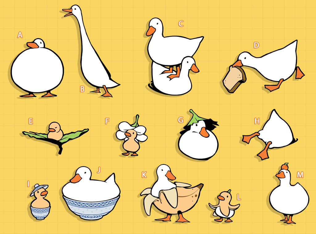 Dofu Duck Enamel Pins