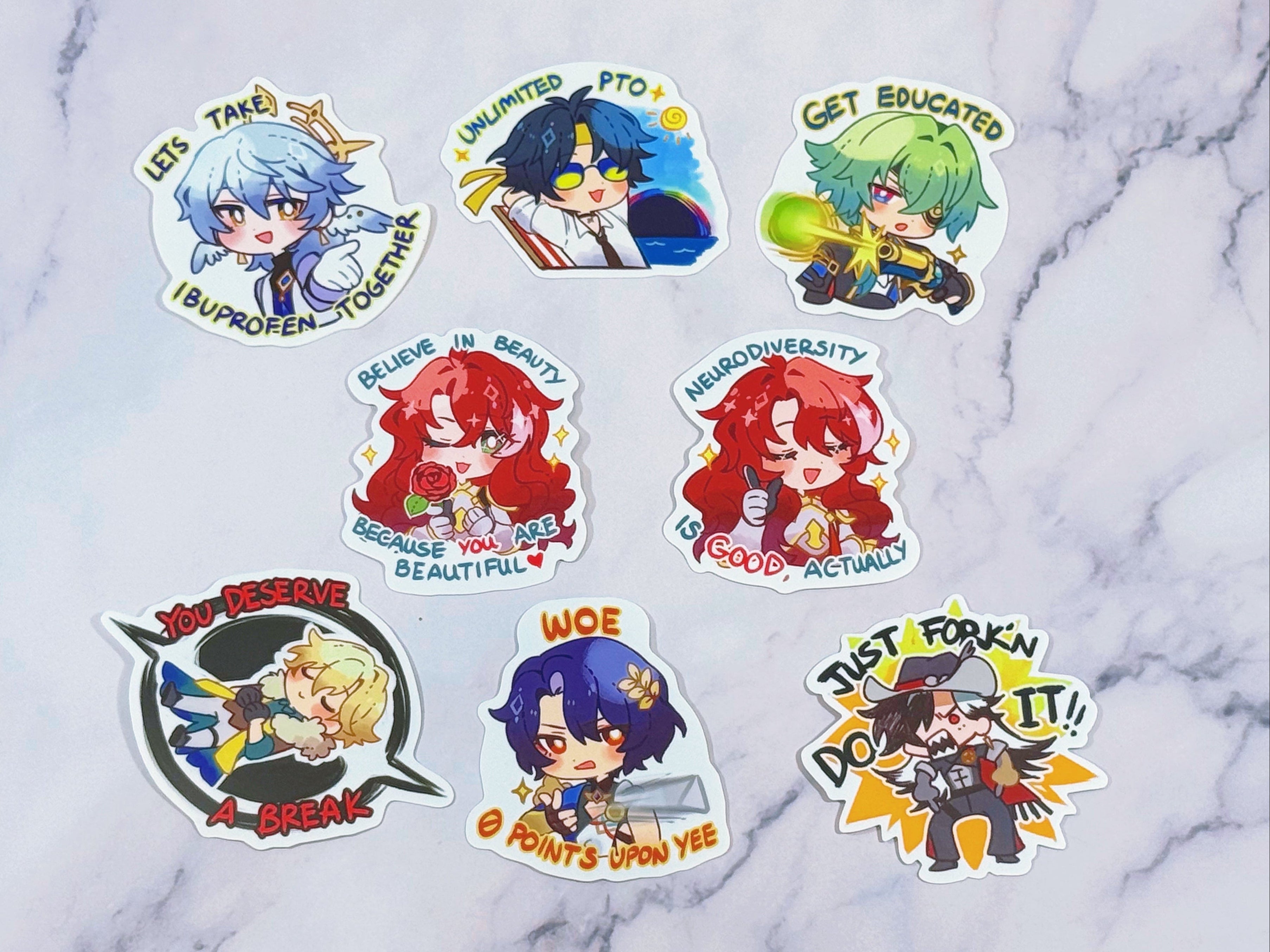 HSR Stickers