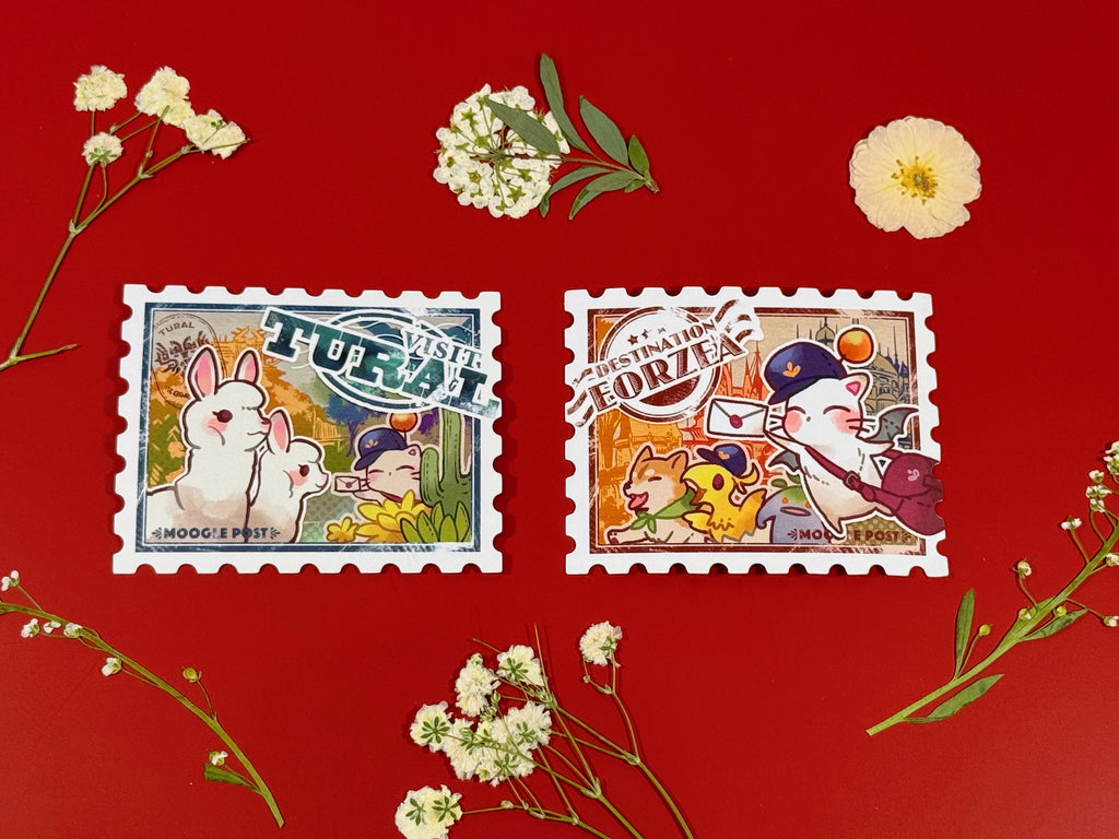 XIV Stamp Stickers