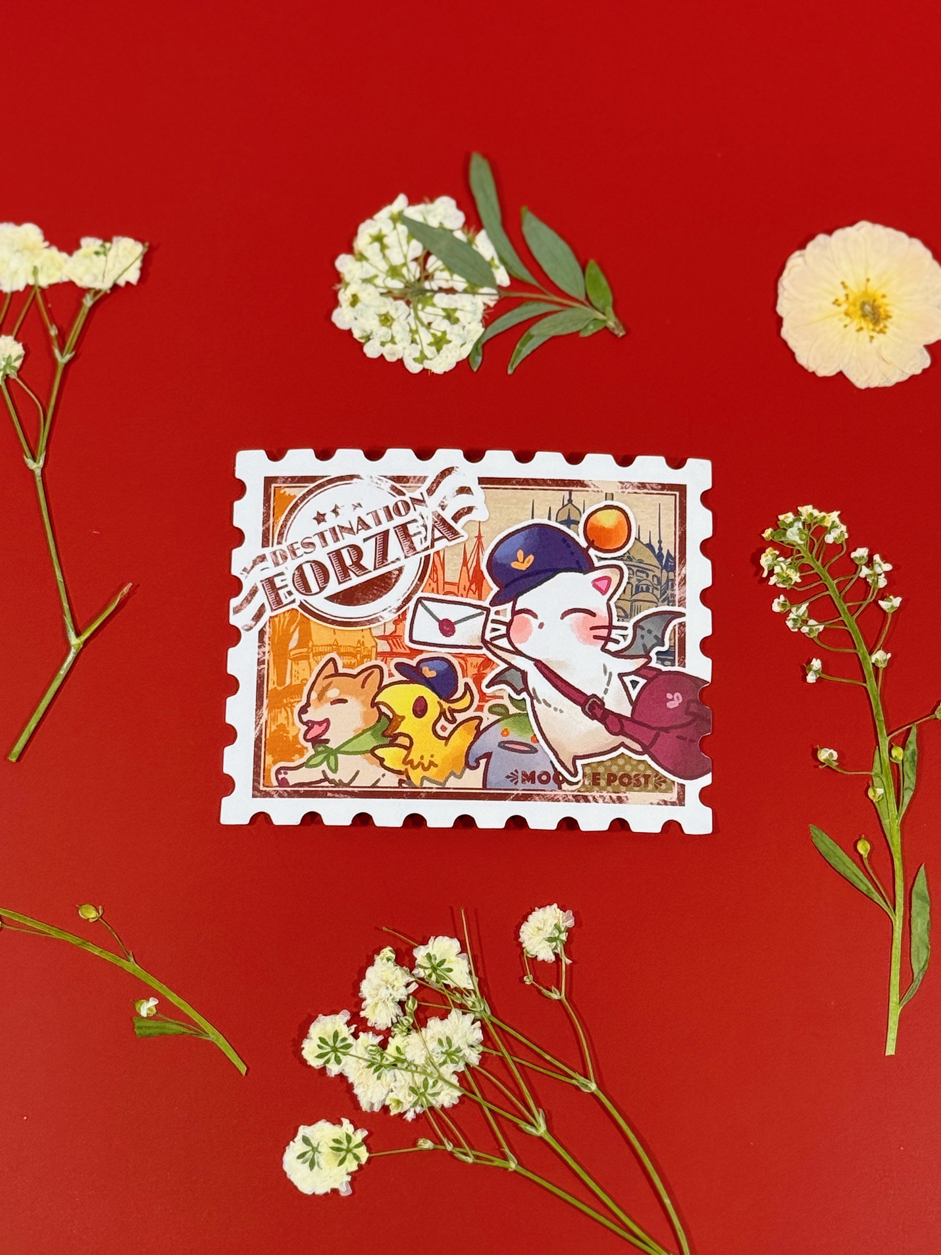 XIV Stamp Stickers