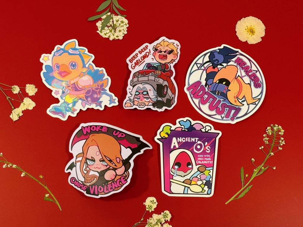 XIV Vinyl Stickers Collection A