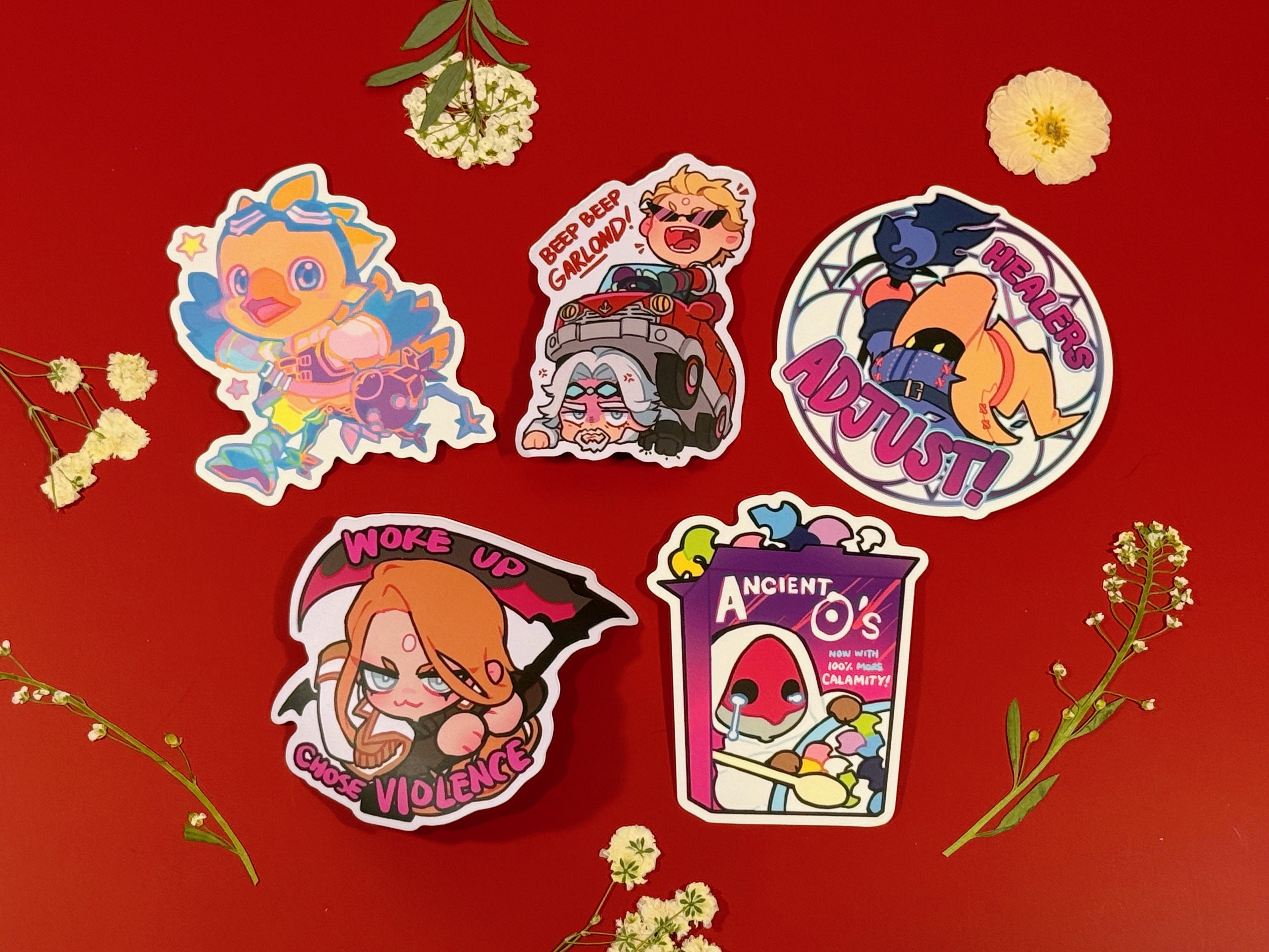 XIV Vinyl Stickers Collection A
