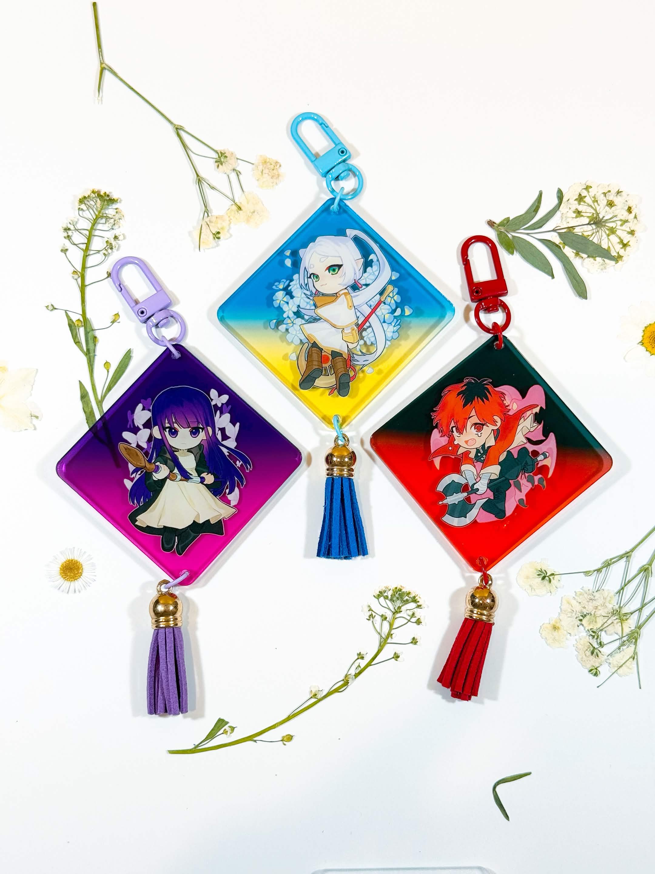 FRlEREN Diamond Charms