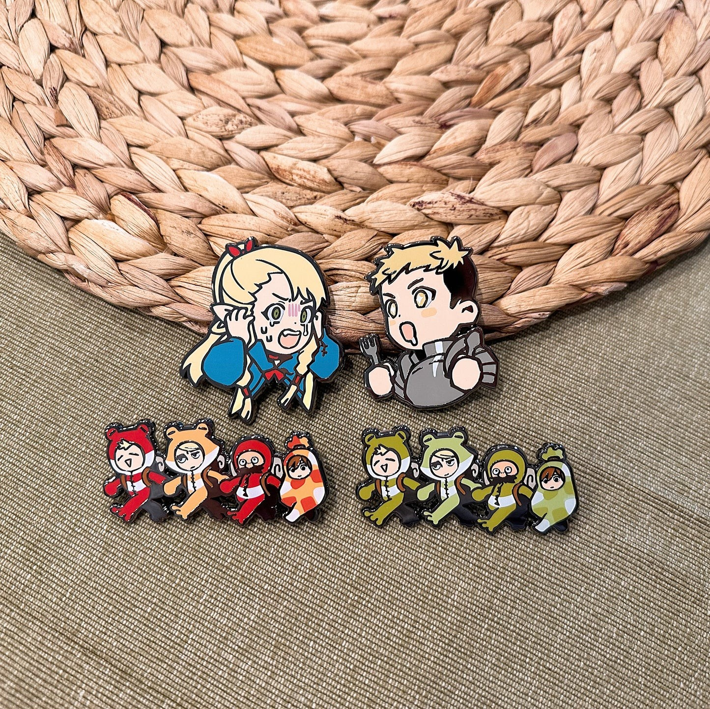 Dungeon Meshi Pins