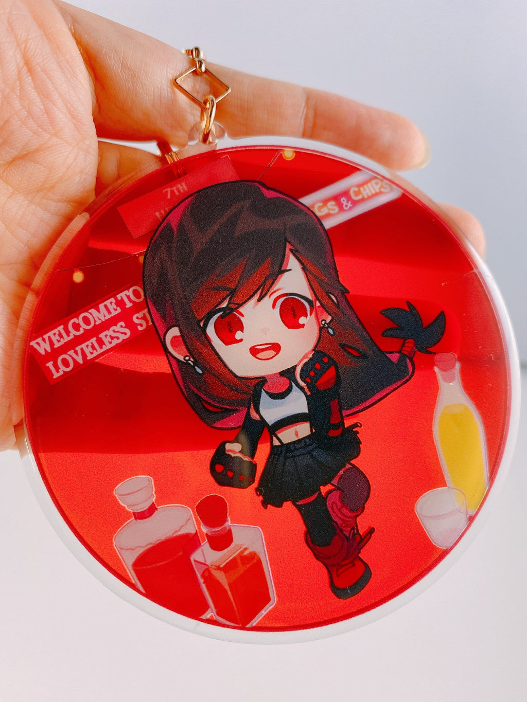 3" Materia Charms