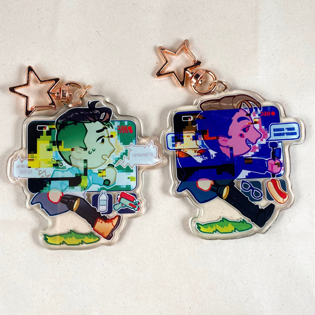 Unsolved 3" Charms