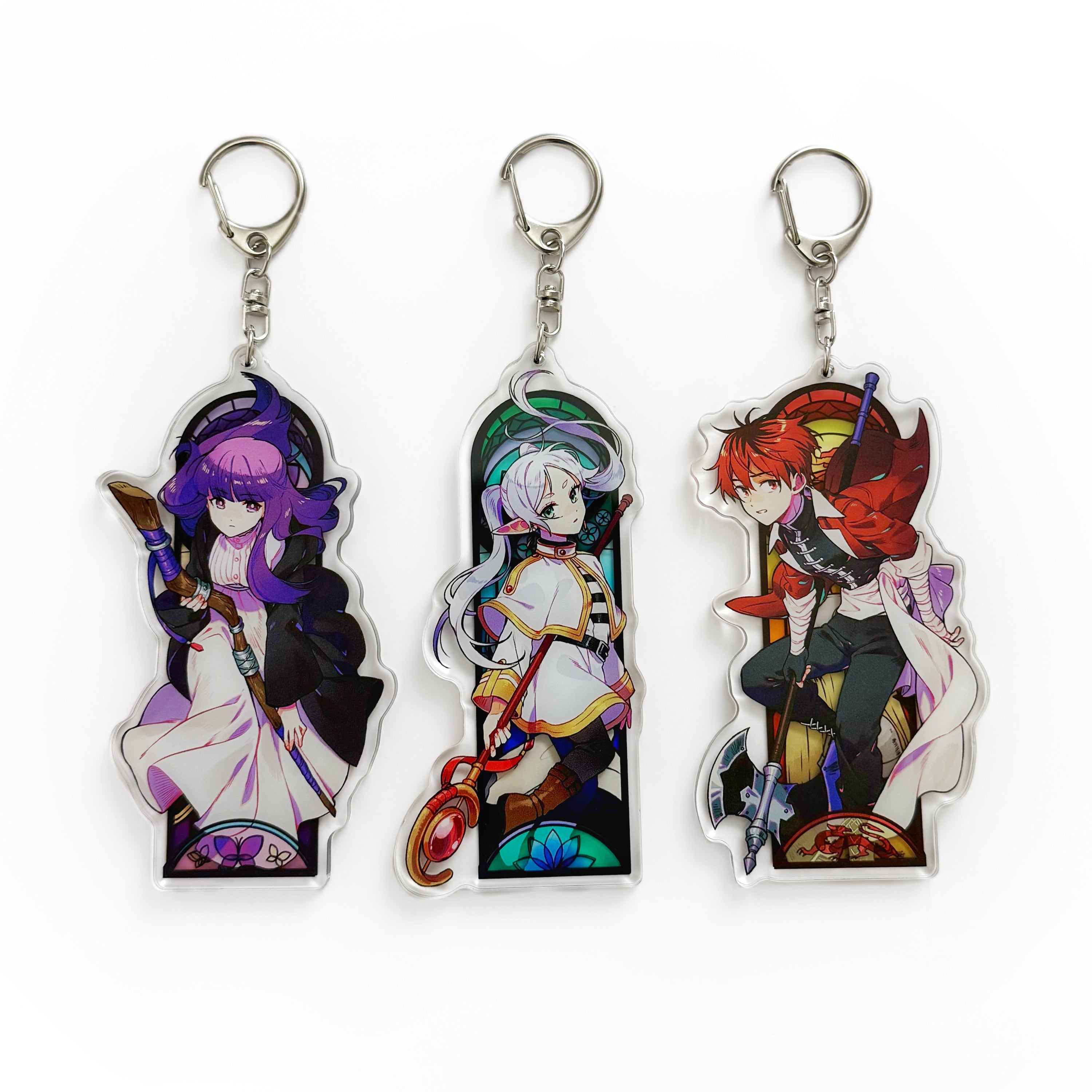 Frieran Stained Glass Charms