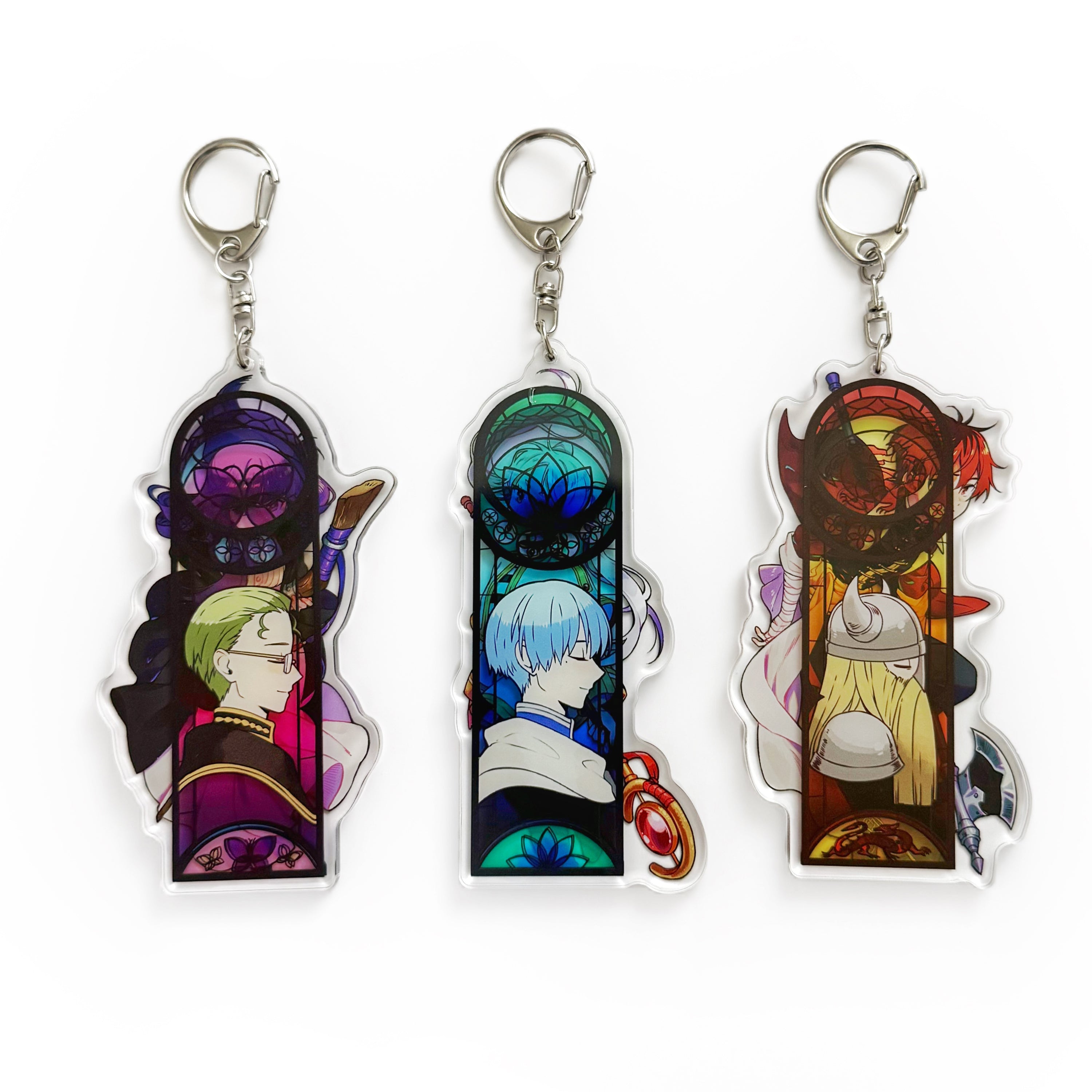 Frieran Stained Glass Charms